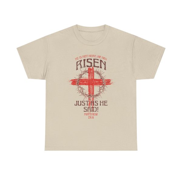 13874180393456641283_2048.jpeg 'He Is Risen' T Shirt