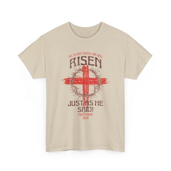5586256612544432276_2048.jpeg 'He Is Risen' T Shirt